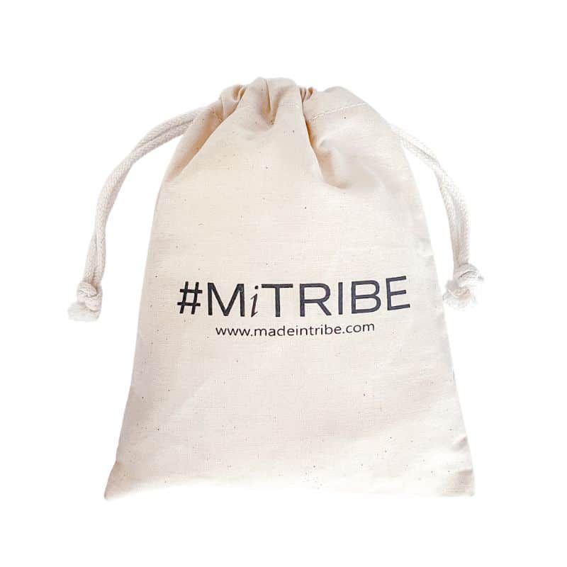 MADE in TRIBE - Bolsa de tela algodon organico