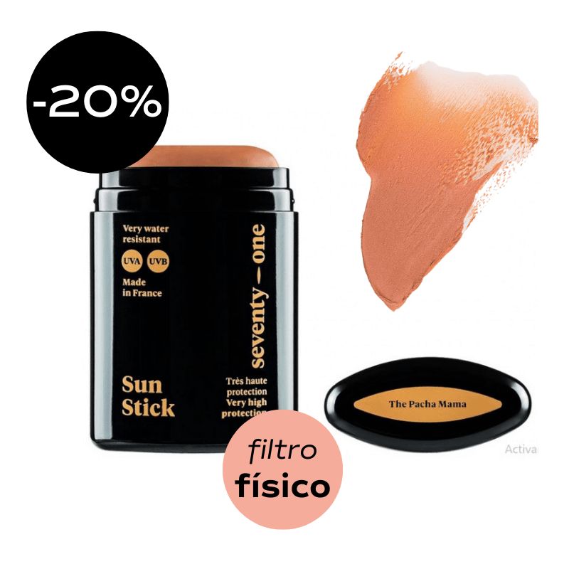 Seventy One :Stick Maquillaje SPF50 -Made in Tribe