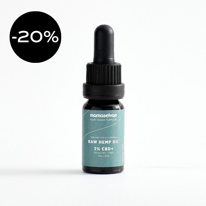 Aceite de cáñamo Raw 3%
