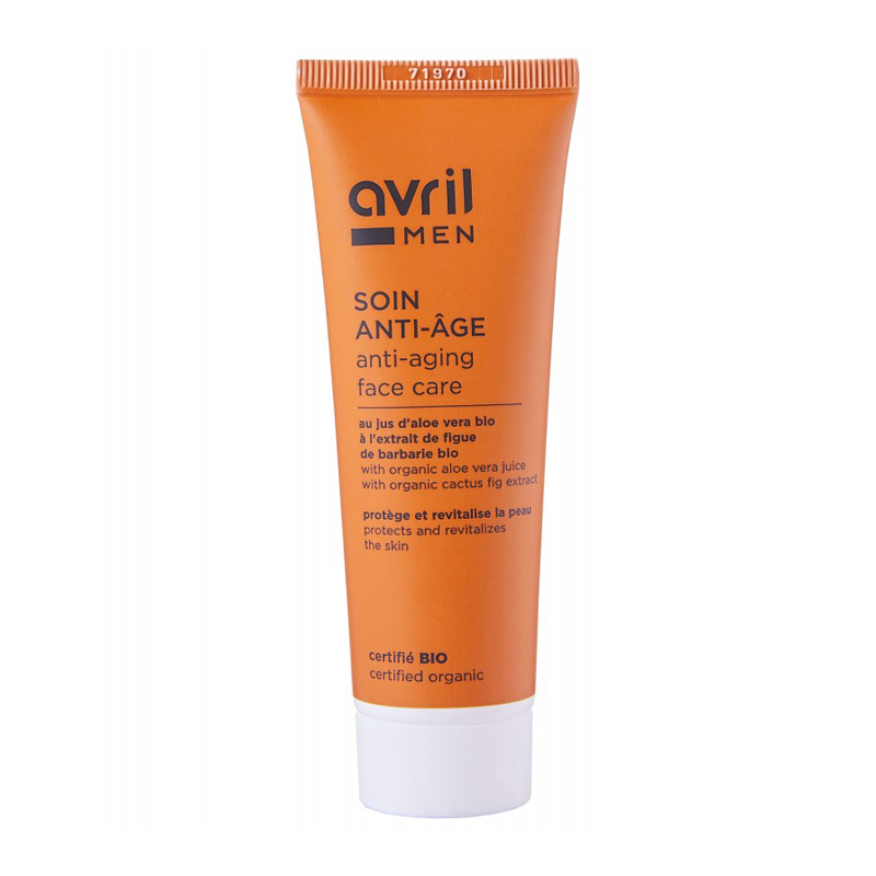 Crema hidratante antienvejecimiento hombre
