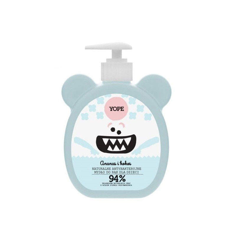 Gel de manos antibacteriano niños - aroma Piña y Coco (400ml)