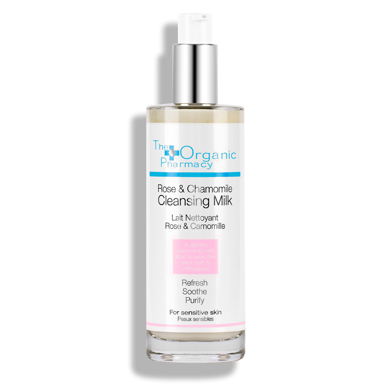 Leche limpiadora Pieles Sensibles (Rosa y Camomila)