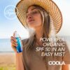 Coola: SPF 50 facial en spray - Face Mist - MADE in TRIBE